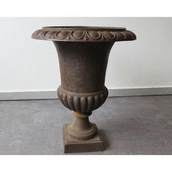 Image 1 of Vintage cast iron planter, France