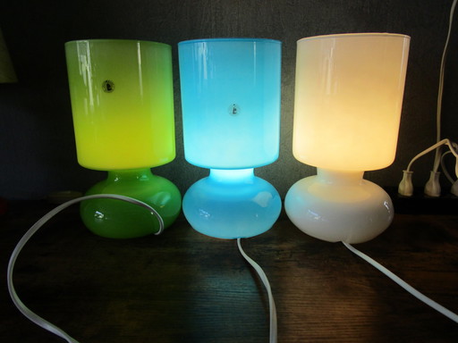 Ikea Lykta Mushroom Lamp 3 Pieces.