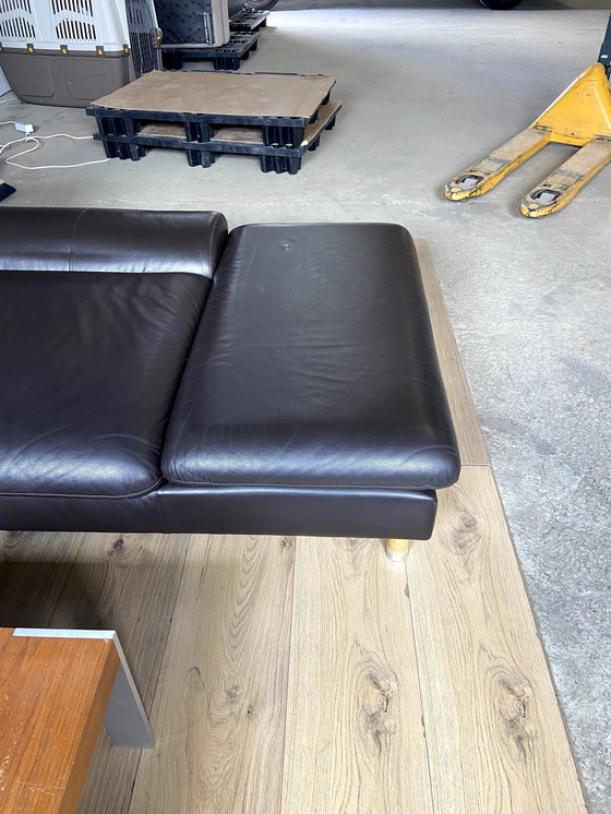 Image 1 of Willi Schillig leather sofa Loop with adjustable backrests