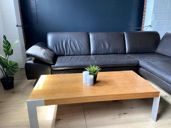 Image 1 of Willi Schillig leather sofa Loop with adjustable backrests