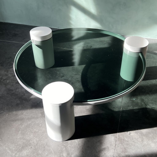 Round Coffee Table Space Age 70s