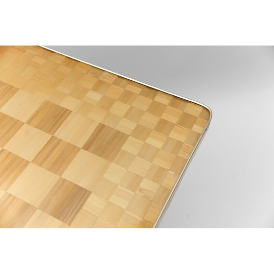 Image 1 of Vintage modern brass game table, Italy 1950