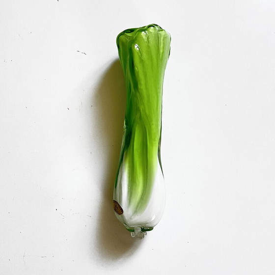 Image 1 of Vintage Murano glass leek, Germany 1970