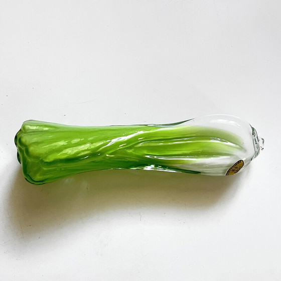 Image 1 of Vintage Murano glass leek, Germany 1970
