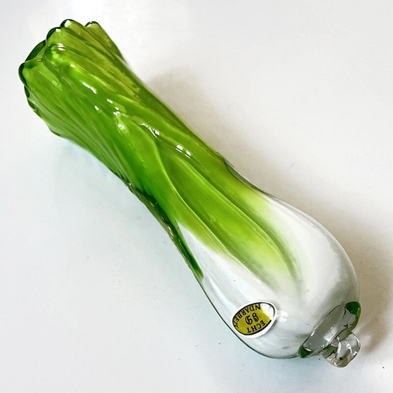 Image 1 of Vintage Murano glass leek, Germany 1970