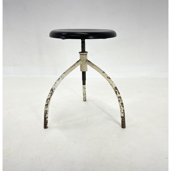 Image 1 of Vintage medical adjustable stool, 1950s