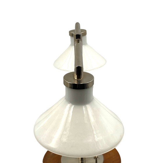 Image 1 of Vintage wooden table lamp, Europe 1950