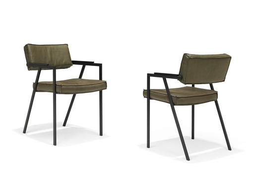 4x QLIV Fat Air dining room chair by Anton de Groof