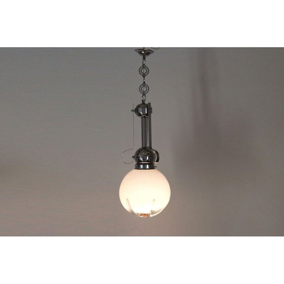 Image 1 of Vintage glass suspension by Mazzega 1970s