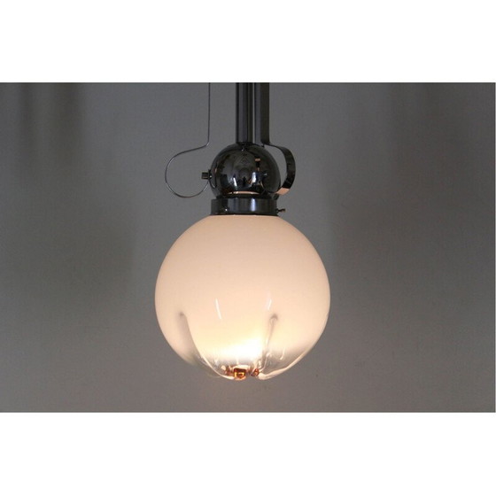 Image 1 of Vintage glass suspension by Mazzega 1970s
