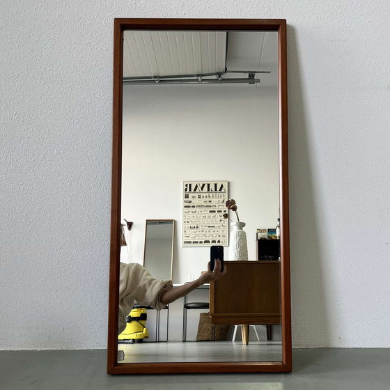 Image 1 of Danish mirror in teak