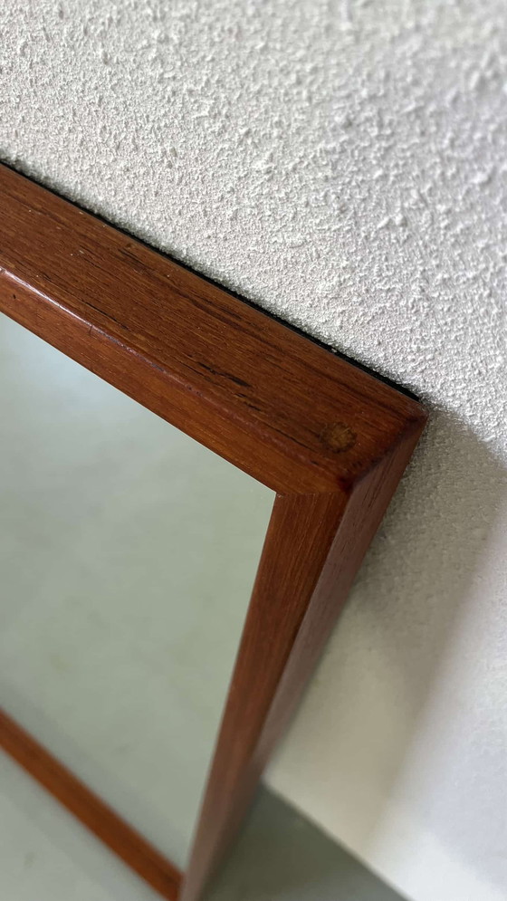 Image 1 of Danish mirror in teak