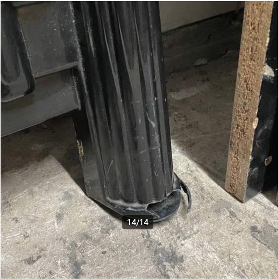 Image 1 of Letto vintage con grande specchio – Oro Nero – Anni '70