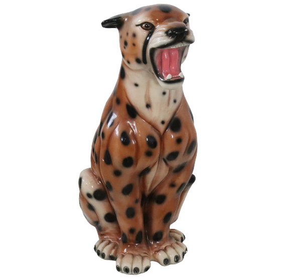 Image 1 of ceramic panther