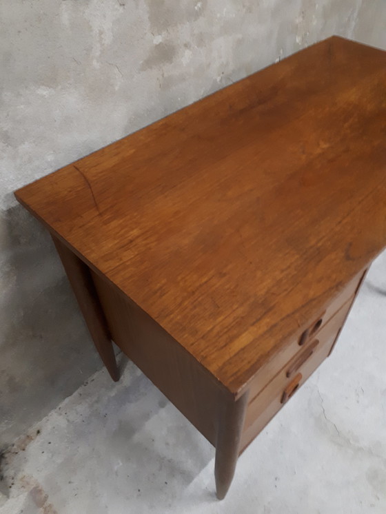 Image 1 of Bureau vintage des années 60 Bureau danois