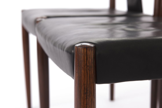 Image 1 of 4x vintage dining chairs