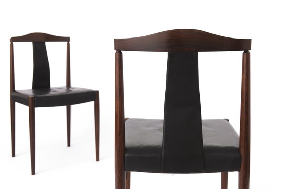 Image 1 of 4x vintage dining chairs