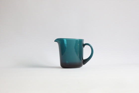 Image 1 of Nuutajarvi Glass Pitcher By Kai Franck, 1950S