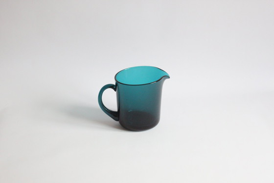 Image 1 of Nuutajarvi Glass Pitcher By Kai Franck, 1950S