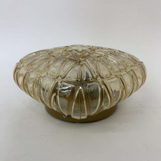 Image 1 of Glass Ceiling/Wall Lamp Sconce, Mid-Century Design, 1970s