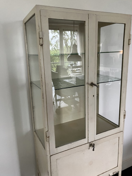 Image 1 of Metal Doctor's Cabinet