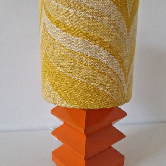 Image 1 of Orange / Yellow Lamp