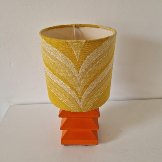 Image 1 of Orange / Yellow Lamp