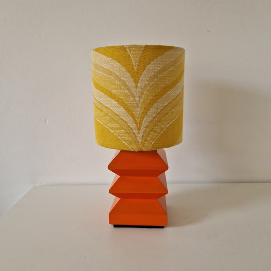 Image 1 of Orange / Yellow Lamp