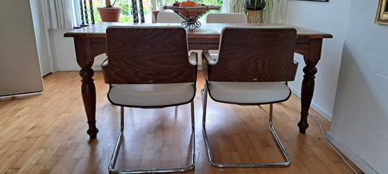 Image 1 of 4x Thonet desk/dining chairs