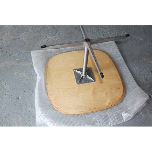 Vintage plywood coffee table by Jacobsen, Hein and Mathsson for Fritz Hansen