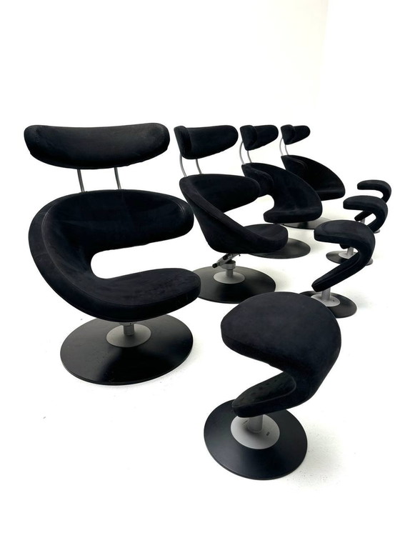 Image 1 of Set of 4 recliners Peel by Olav Eldøy for Stokke, 2002