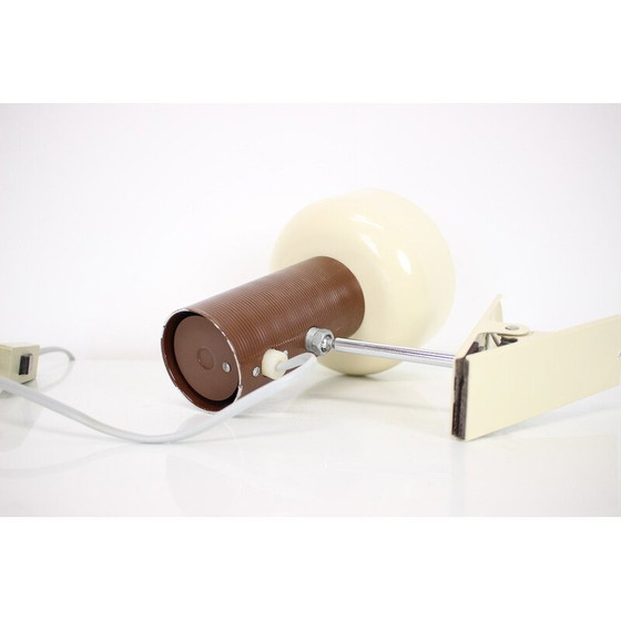 Image 1 of Vintage metal and chrome table lamp by J. Hurka for Napako, Czechoslovakia 1970