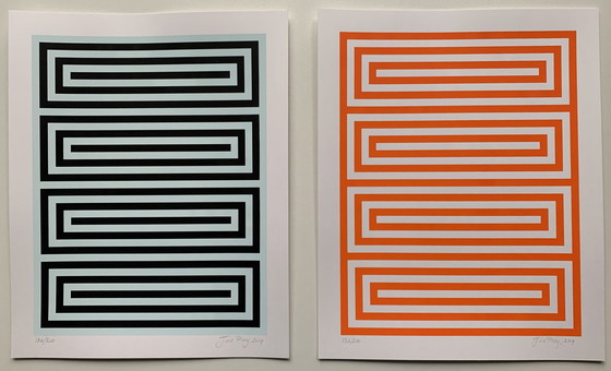 Image 1 of Jan van der Ploeg | Set of two hand-signed color screenprints | untitled | 2019