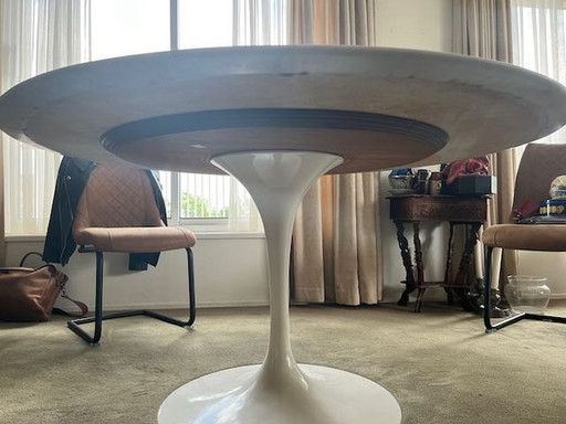 Space Age Marble Dining Table