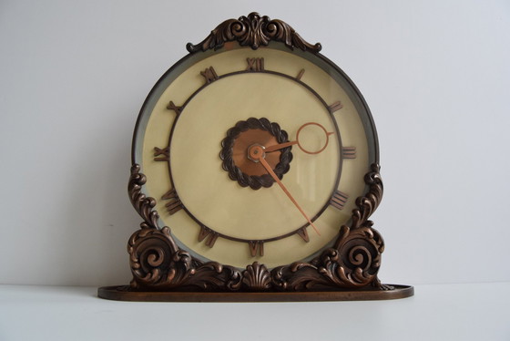 Image 1 of Mid Century Decorative Clock, Czechoslovakia, 1960'S. 