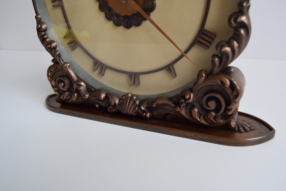 Image 1 of Mid Century Decorative Clock, Czechoslovakia, 1960'S. 