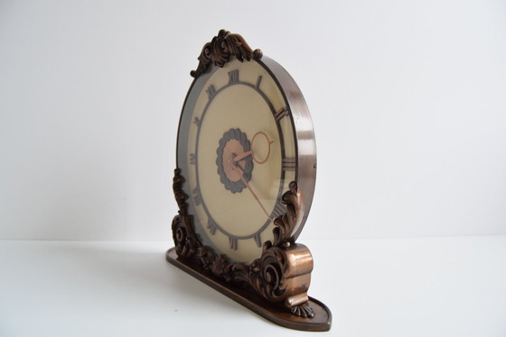 Image 1 of Mid Century Decorative Clock, Czechoslovakia, 1960'S. 