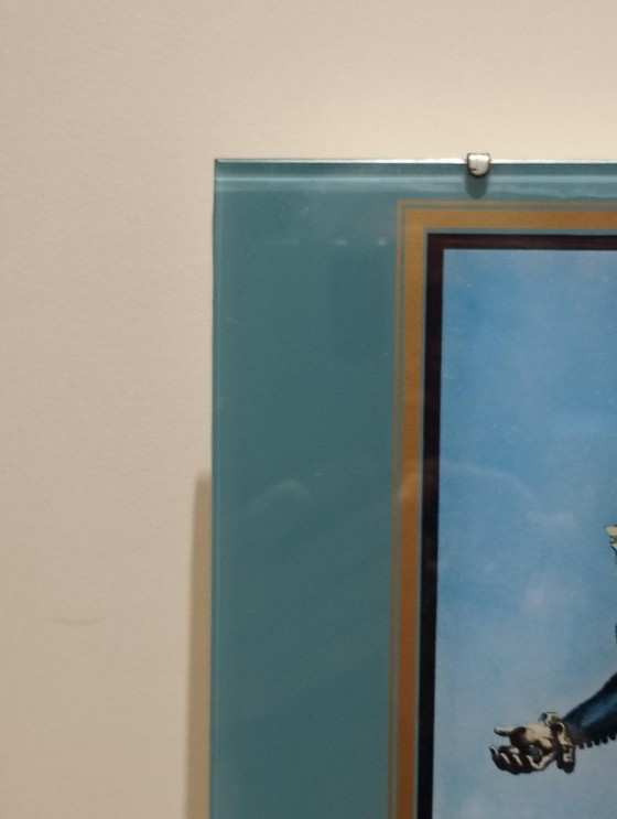 Image 1 of Raro calendario perpetuo di Albert Gerrer sul tema del profumo