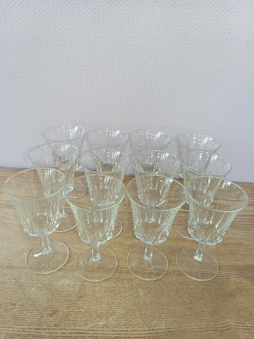 12x Luminarc 12 wine glasses Régence 4