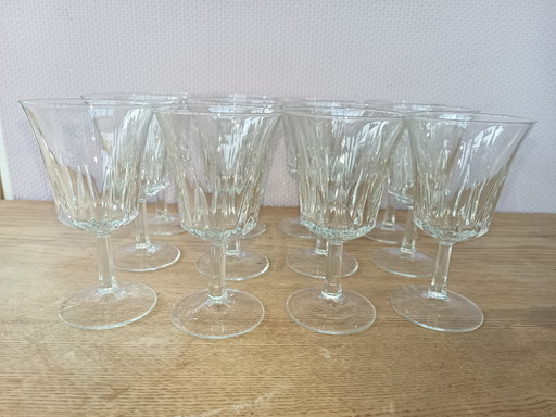 12x Luminarc 12 wine glasses Régence 4