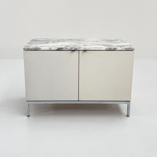 Executive Cabinet With Marble Top By Florence Knoll For Knoll Int., 1960S