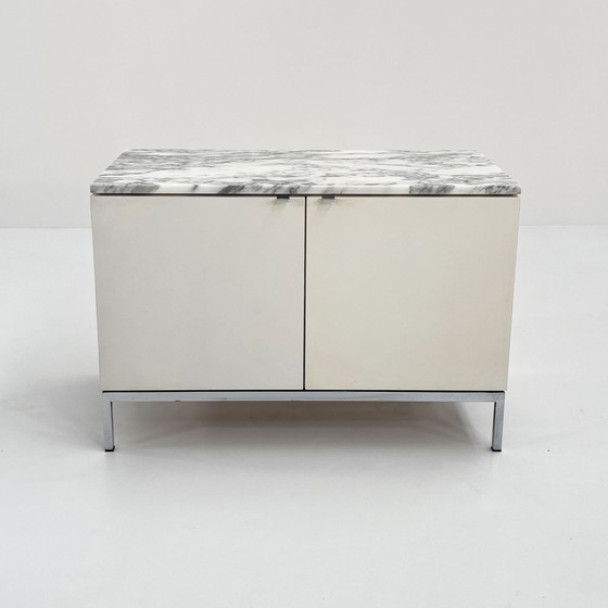 Image 1 of Executive Cabinet With Marble Top By Florence Knoll For Knoll Int., 1960S