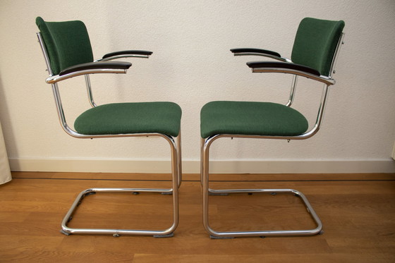 Image 1 of Green Design Chairs (Set Of 2)