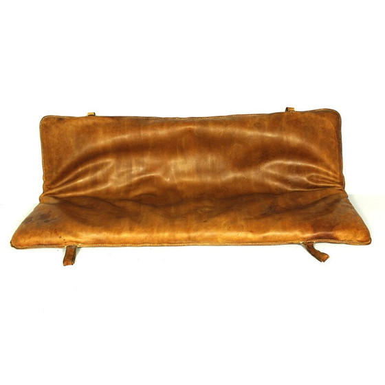 Image 1 of Vintage thick cowhide gym mat, 1930