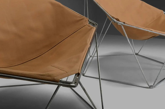 Image 1 of 2x Bofinger Penta Chairs by Jean-Paul Barray & Kim Moltzer