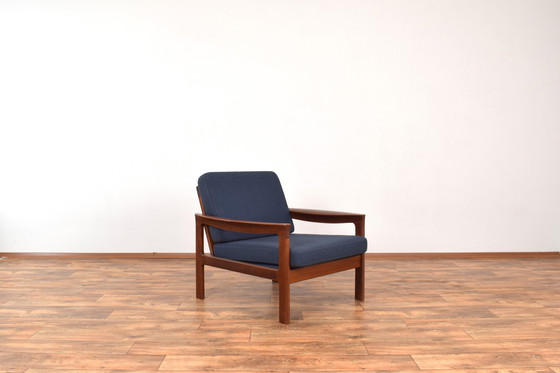 Image 1 of Mid-Century Danish Teak Armchairs By Arne Vodder For Comfort, 1960S, Set Of 2