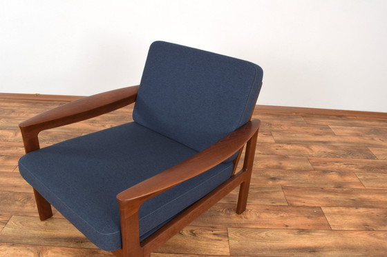 Image 1 of Mid-Century Danish Teak Armchairs By Arne Vodder For Comfort, 1960S, Set Of 2