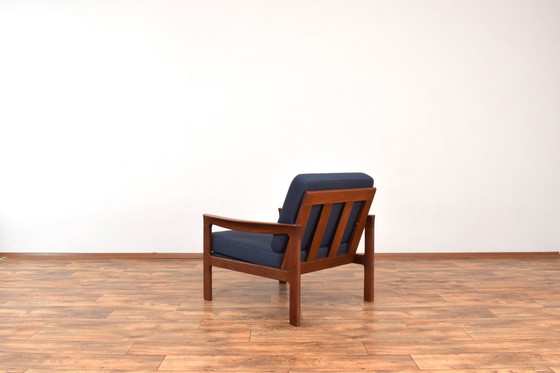 Image 1 of Mid-Century Danish Teak Armchairs By Arne Vodder For Comfort, 1960S, Set Of 2