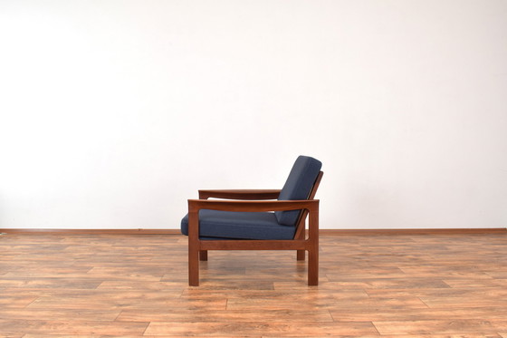 Image 1 of Mid-Century Danish Teak Armchairs By Arne Vodder For Comfort, 1960S, Set Of 2