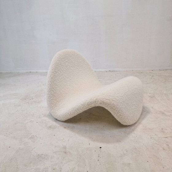 Image 1 of Pair of vintage Tongue wool chairs by Pierre Paulin for Artifort, France 1960